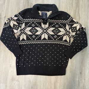 Mens Snowflake American Eagle sweater Medium